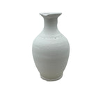 Single-Handle Terracotta Vessel - White Finish - Berbere Imports