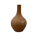 Mexican Terracotta Narrow-Neck Vessel - Berbere Imports