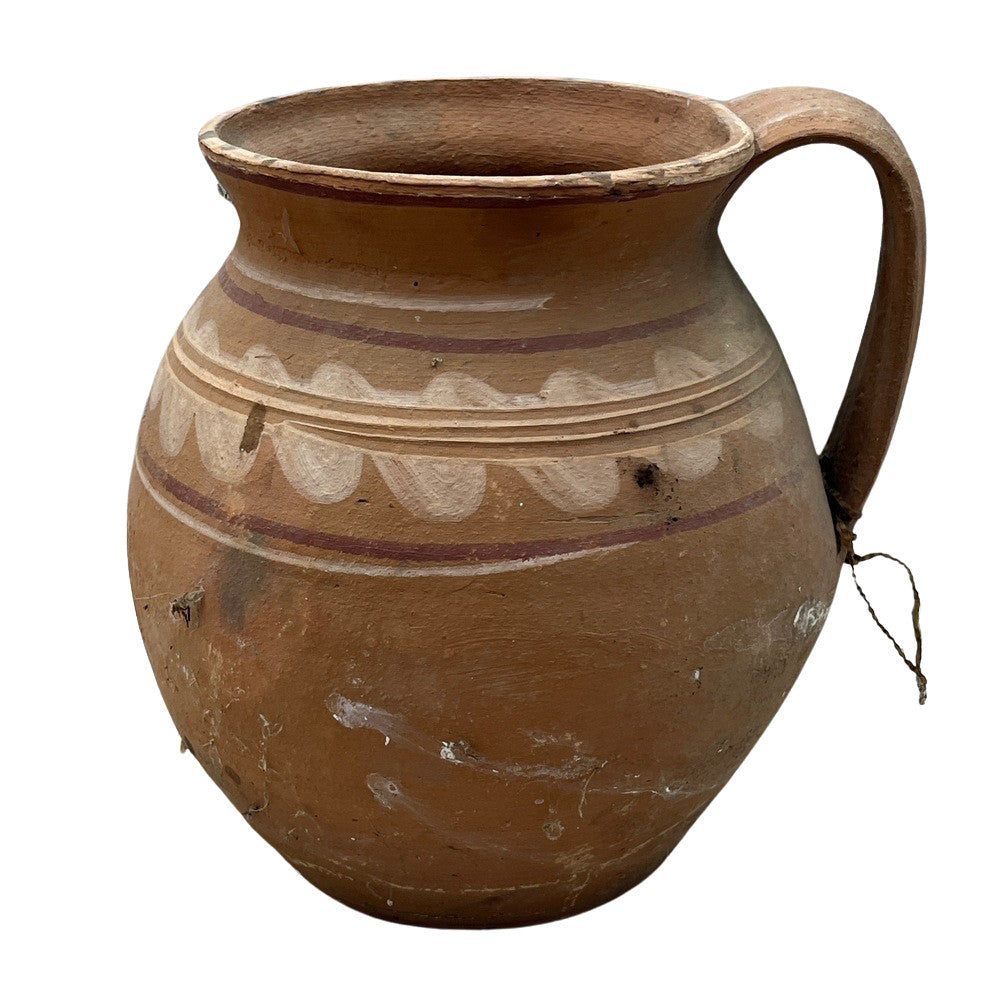 Vintage Hungarian Terracotta Vessel - Berbere Imports