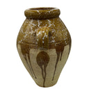 Half-Glazed Terracotta Vessel - Berbere Imports