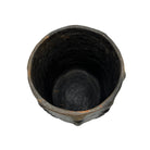 Sejnane Cylindrical Clay Bumpy Vessel - Dark Medium - Berbere Imports