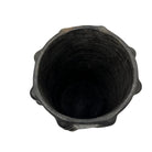 Sejnane Cylindrical Clay Bumpy Vessel - Dark Large - Berbere Imports