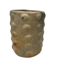 Sejnane Cylindrical Clay Bumpy Vessel - Light Medium - Berbere Imports