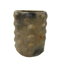 Sejnane Cylindrical Clay Bumpy Vessel - Light Medium - Berbere Imports