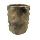 Sejnane Cylindrical Clay Bumpy Vessel - Light Medium - Berbere Imports