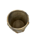 Sejnane Cylindrical Clay Bumpy Vessel - Light Medium - Berbere Imports