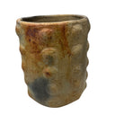 Sejnane Cylindrical Clay Bumpy Vessel - Light Medium - Berbere Imports