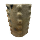 Sejnane Cylindrical Clay Bumpy Vessel - Light Large - Berbere Imports