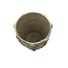 Sejnane Cylindrical Clay Bumpy Vessel - Light Large - Berbere Imports