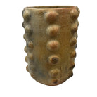 Sejnane Cylindrical Clay Bumpy Vessel - Light Large - Berbere Imports