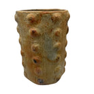 Sejnane Cylindrical Clay Bumpy Vessel - Light Large - Berbere Imports