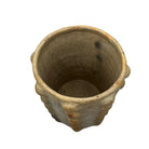 Sejnane Cylindrical Clay Bumpy Vessel - Light Large - Berbere Imports