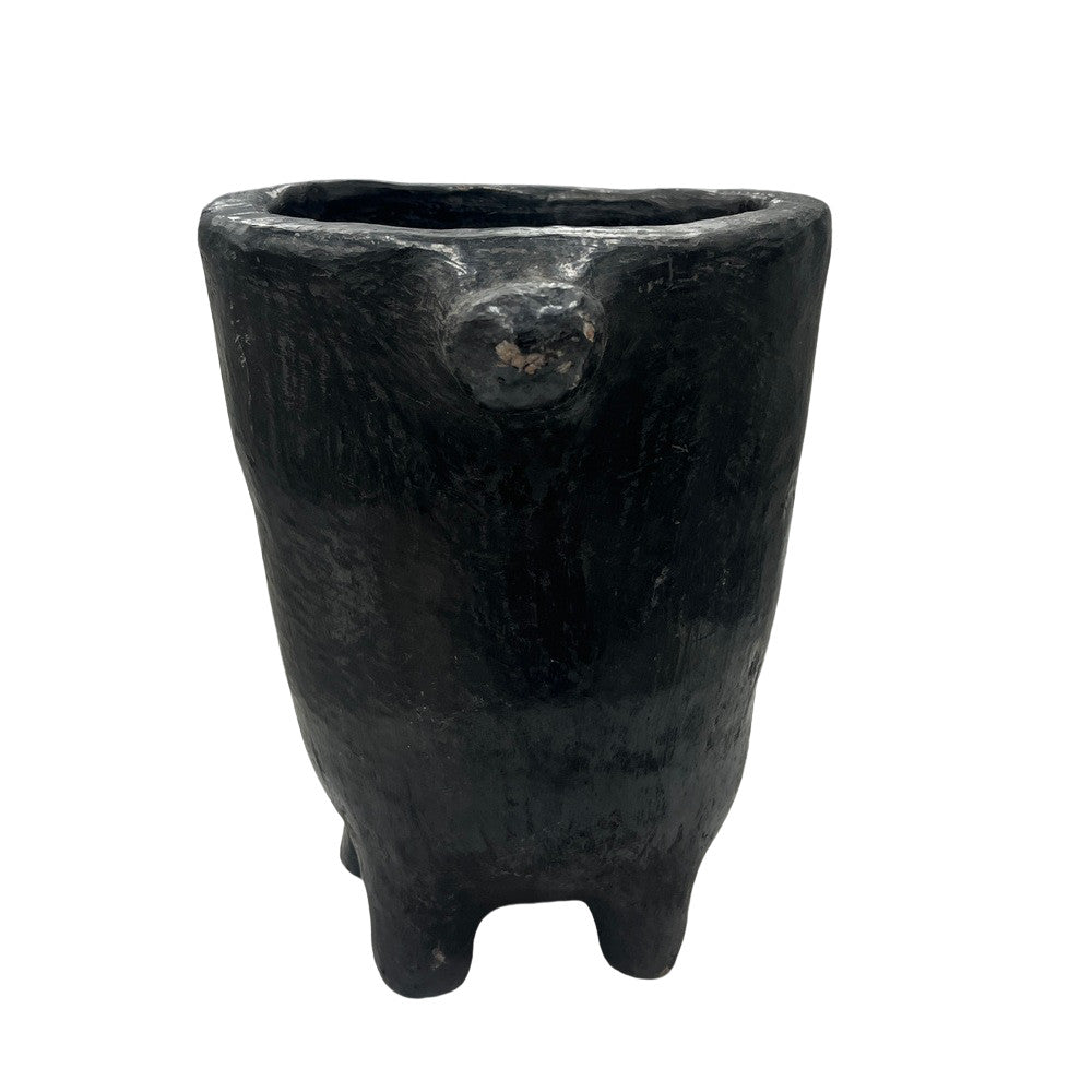 Sejnane Clay Vessel With Legs - Berbere Imports