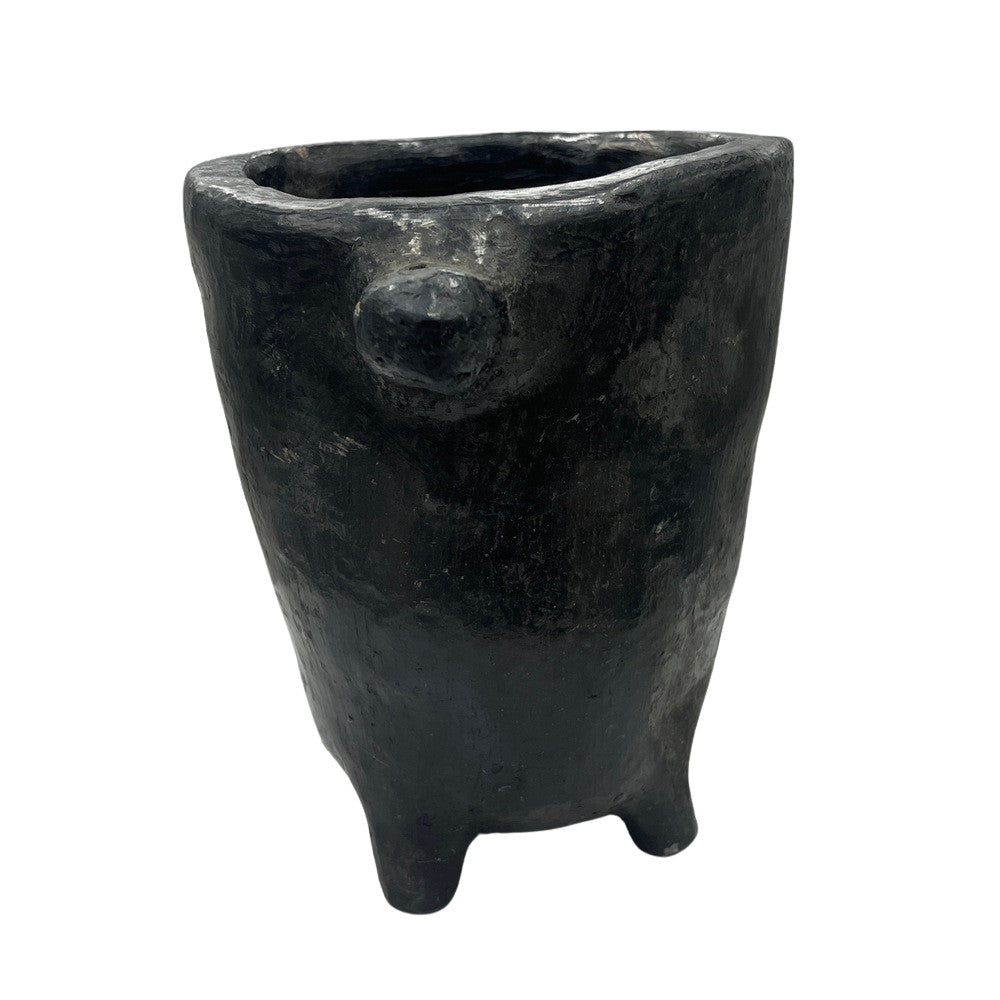 Sejnane Clay Vessel With Legs - Berbere Imports