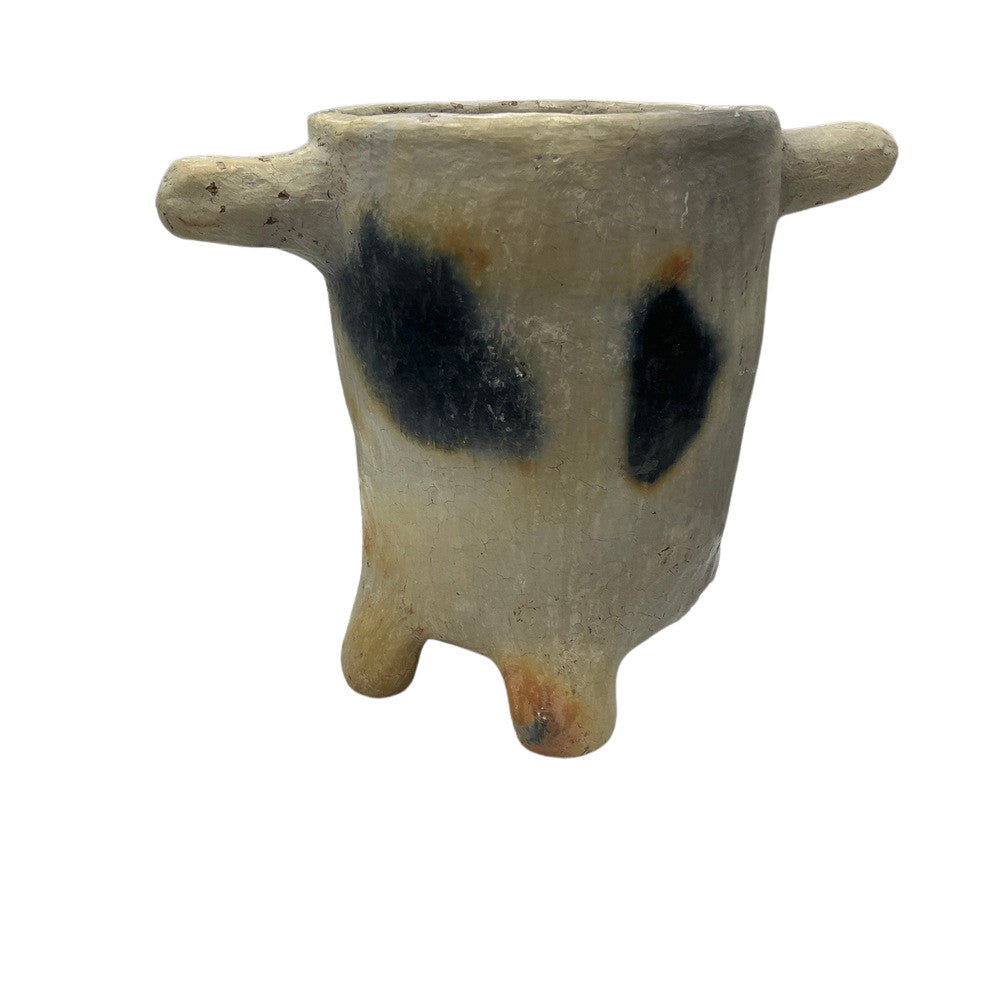 Sejnane Clay Vessel With Legs - Berbere Imports