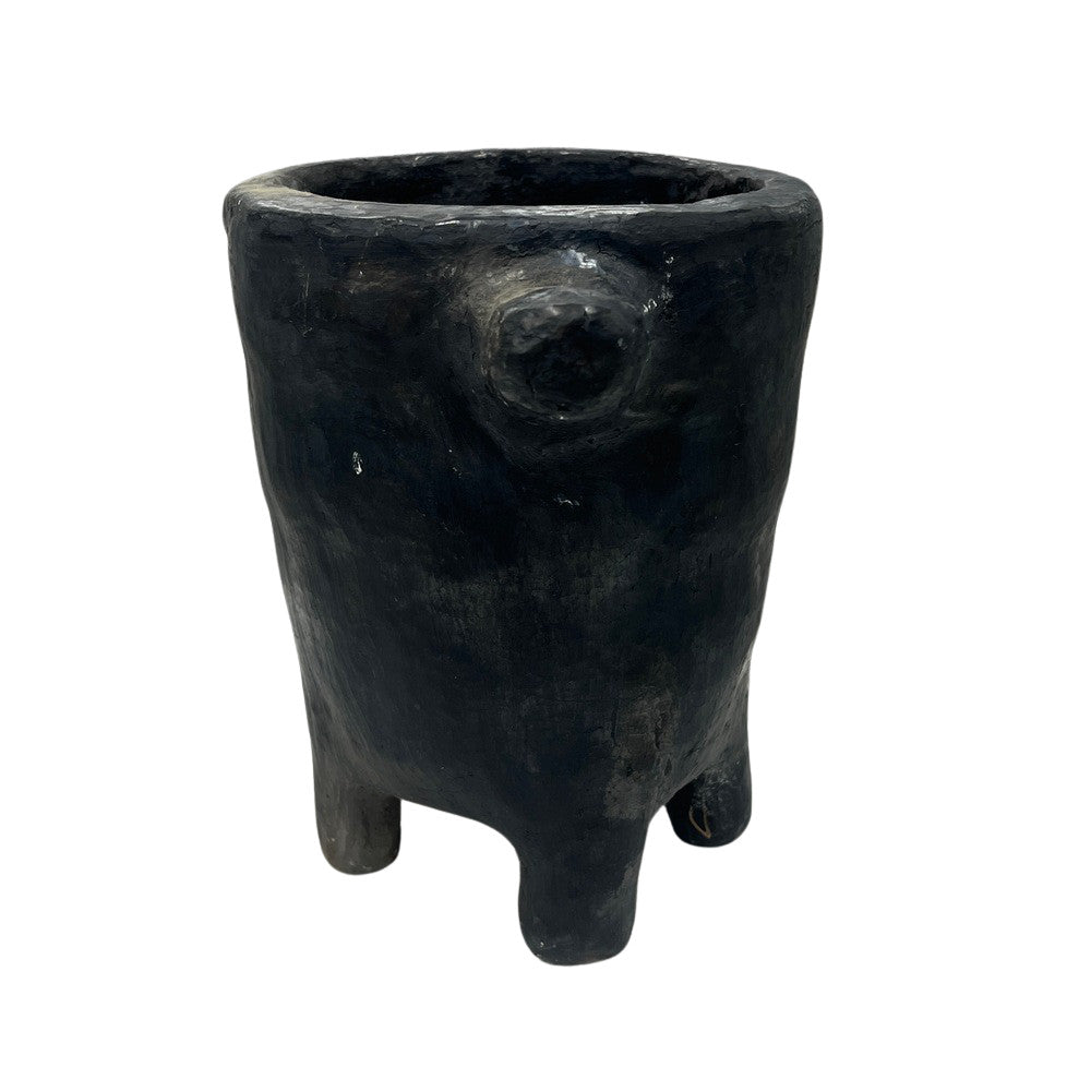 Sejnane Clay Vessel With Legs - Berbere Imports