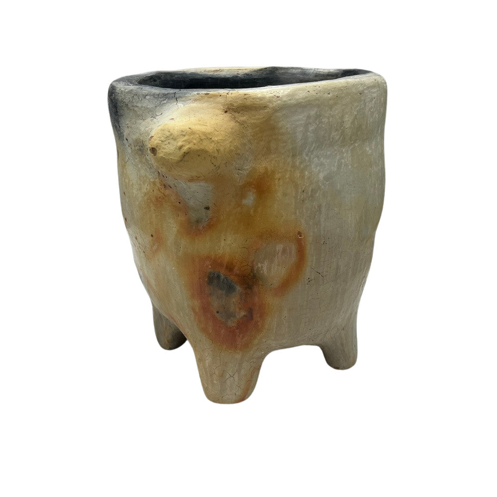 Sejnane Clay Vessel With Legs - Berbere Imports