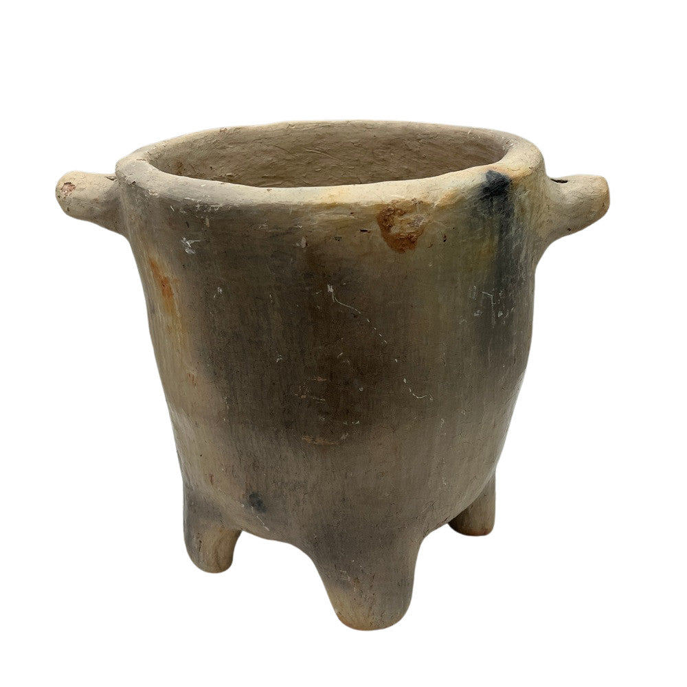 Sejnane Clay Vessel With Legs - Berbere Imports