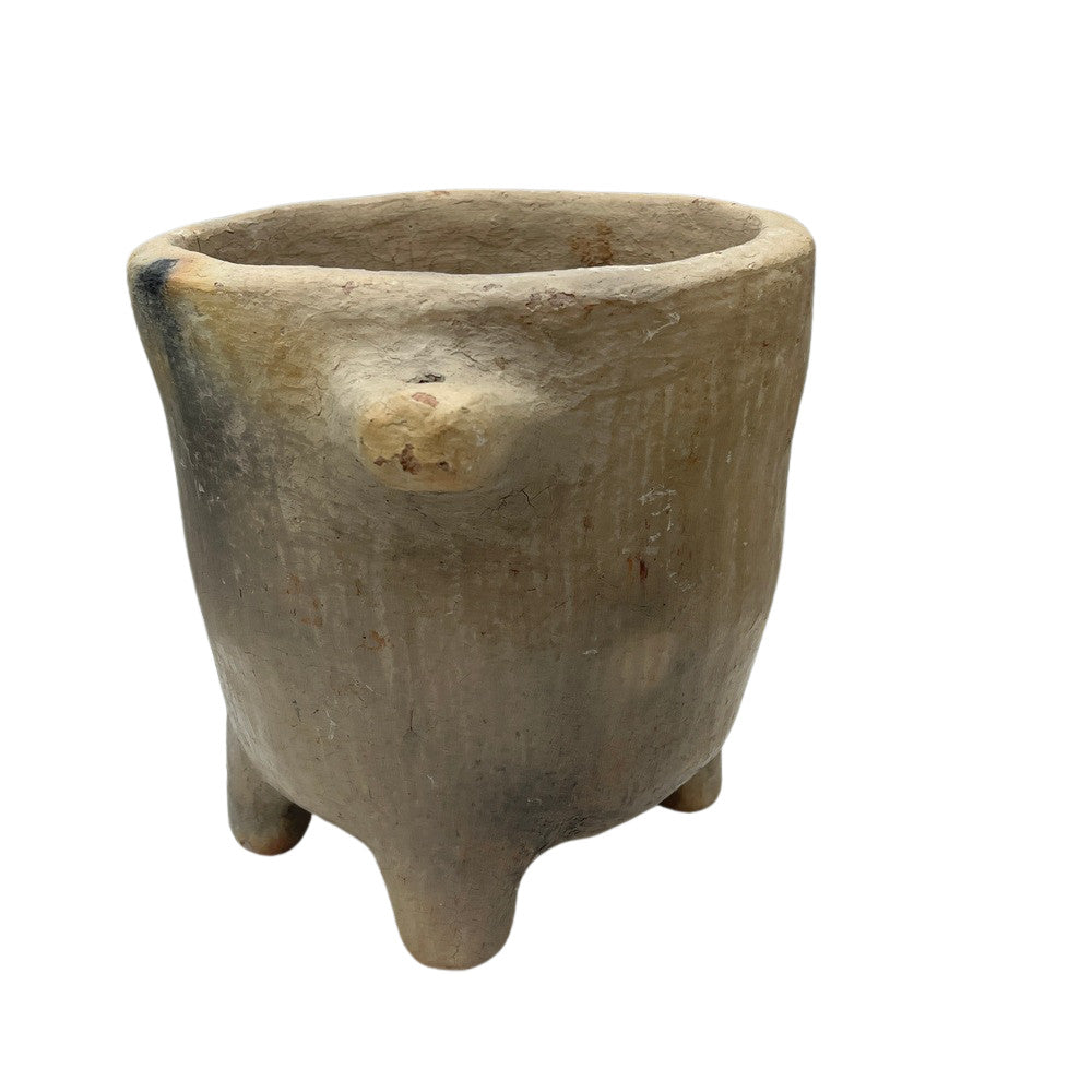 Sejnane Clay Vessel With Legs - Berbere Imports