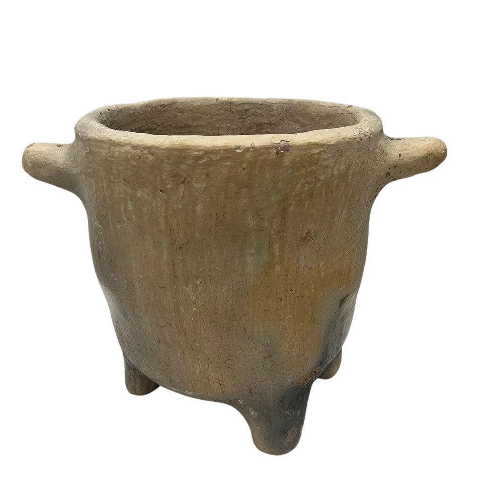 Sejnane Clay Vessel With Legs - Berbere Imports