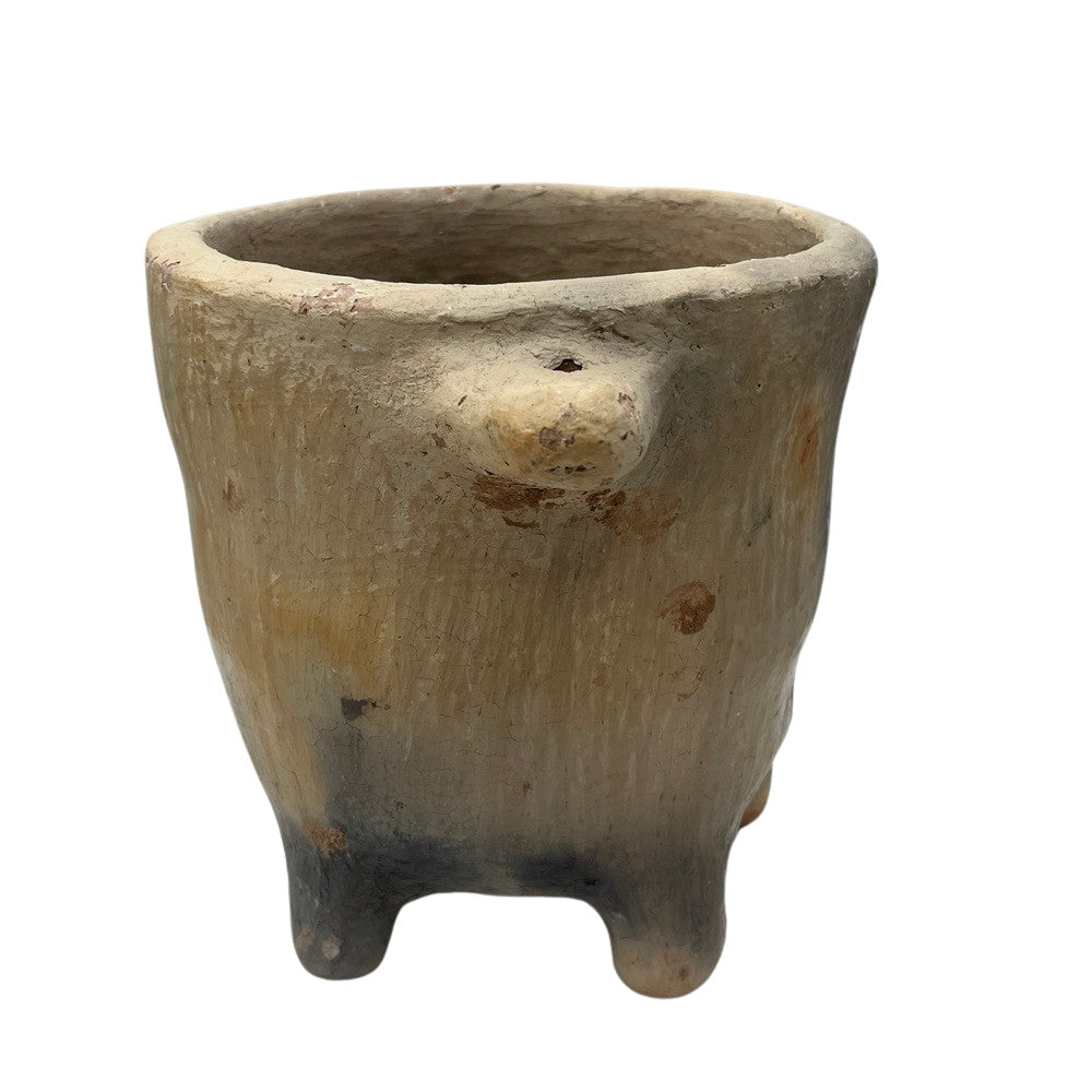 Sejnane Clay Vessel With Legs - Berbere Imports