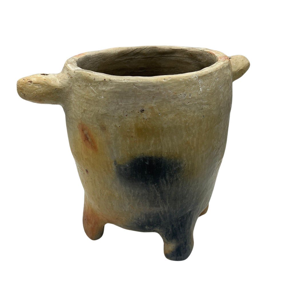 Sejnane Clay Vessel With Legs - Berbere Imports