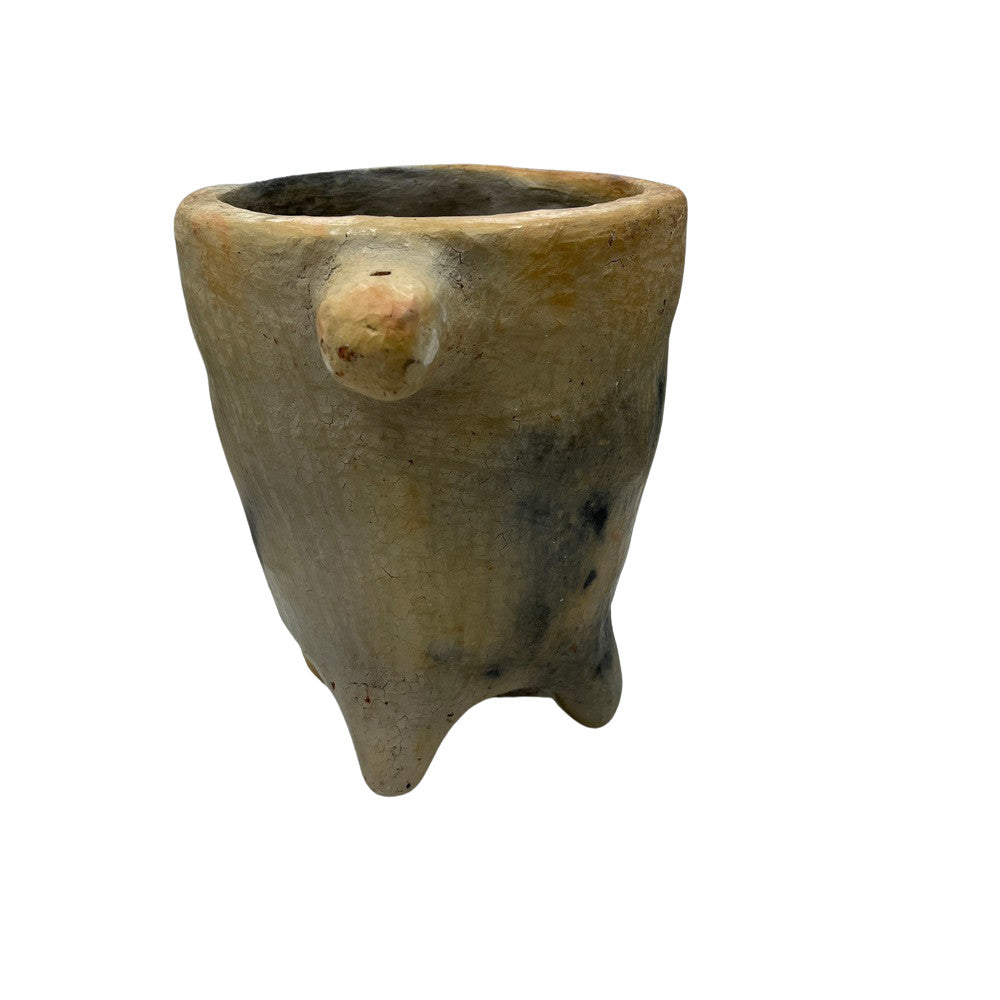Sejnane Clay Vessel With Legs - Berbere Imports