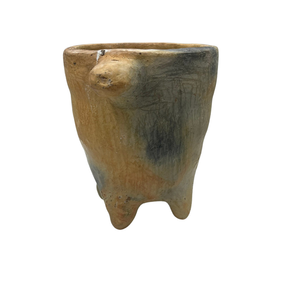 Sejnane Clay Vessel With Legs - Berbere Imports