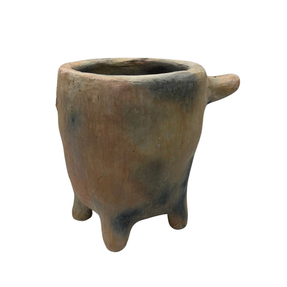 Sejnane Clay Vessel With Legs - Berbere Imports