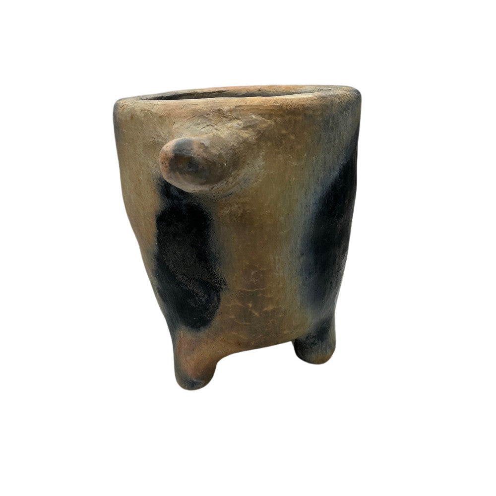 Sejnane Clay Vessel With Legs - Berbere Imports