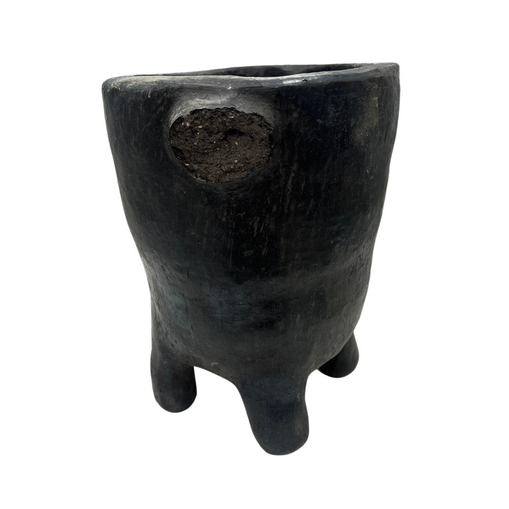 Sejnane Clay Vessel With Legs - Berbere Imports