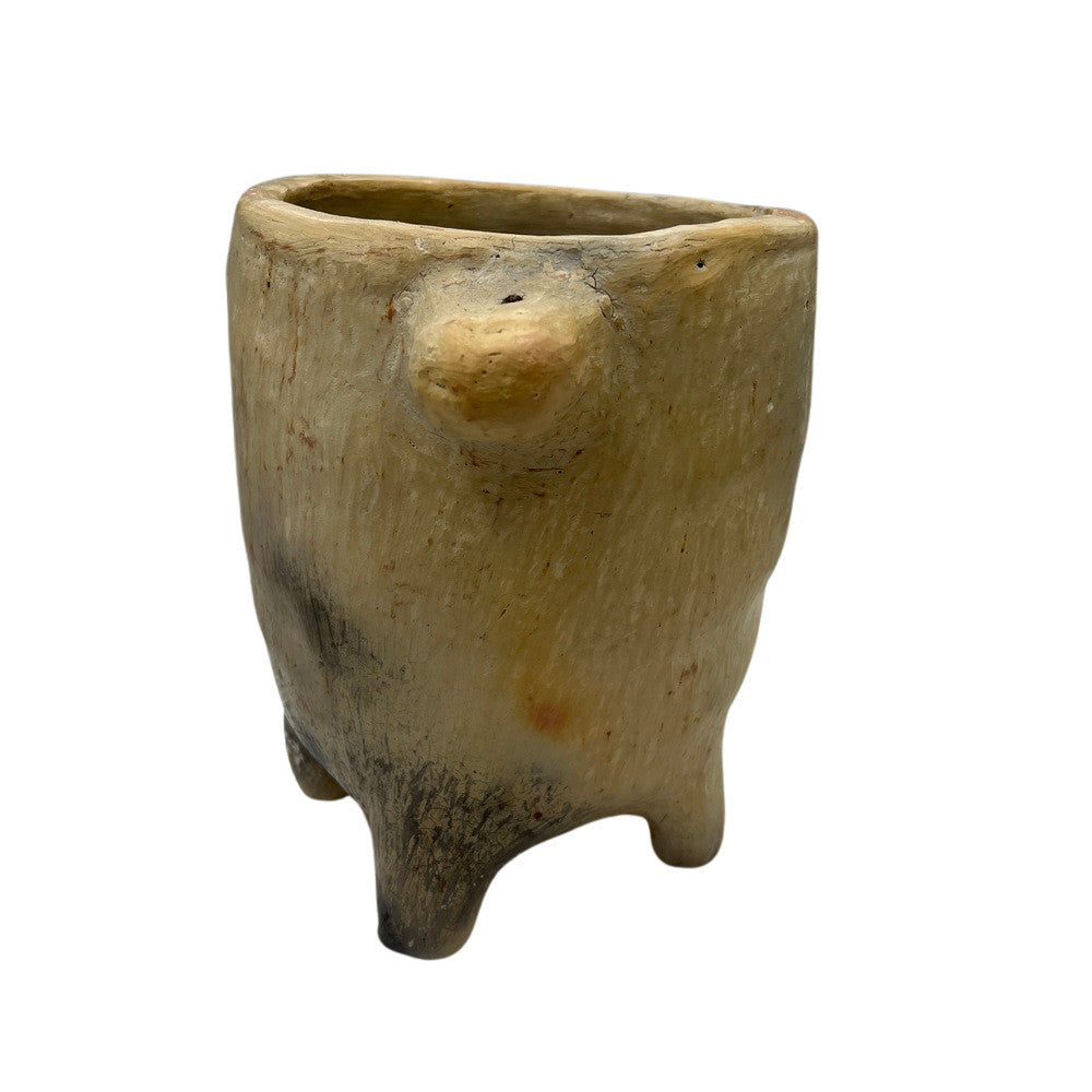 Sejnane Clay Vessel With Legs - Berbere Imports