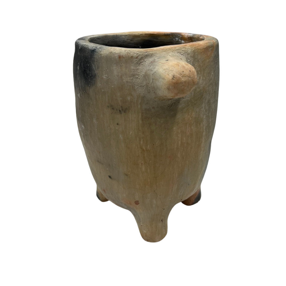 Sejnane Clay Vessel With Legs - Berbere Imports