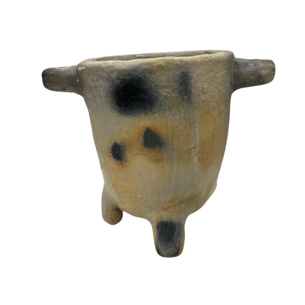 Sejnane Clay Vessel With Legs - Berbere Imports