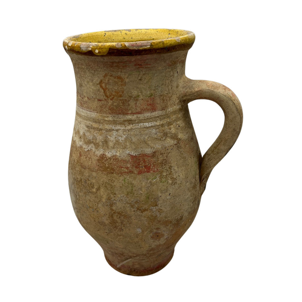 Antique Hungarian Folk Art Pottery - Berbere Imports