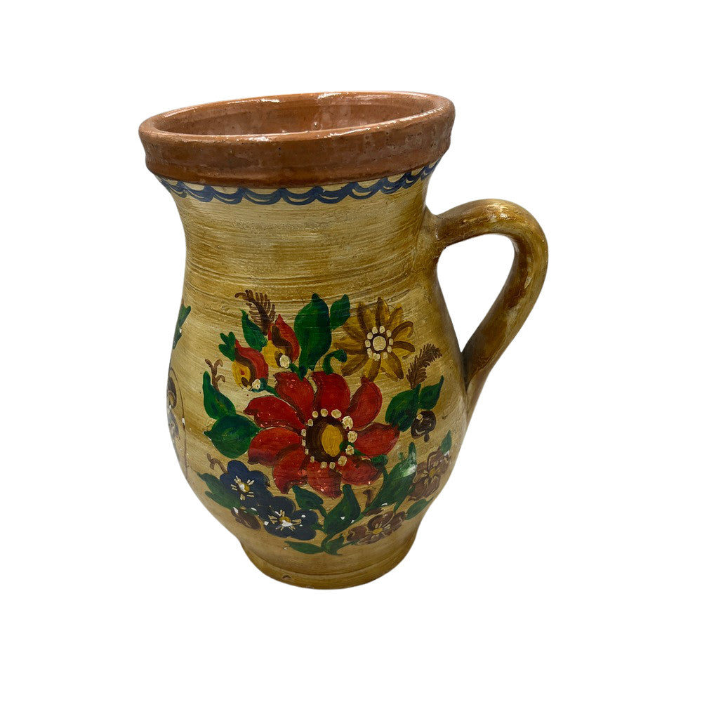 Antique Hungarian Folk Art Pottery - Berbere Imports