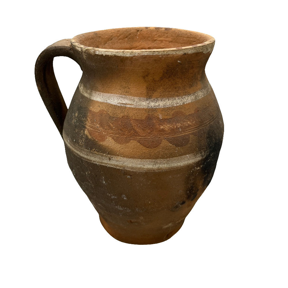 Antique Hungarian Folk Art Cooking Pottery - Berbere Imports