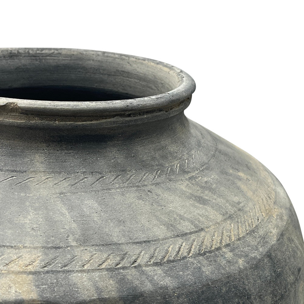 Indian Clay Vessel - Berbere Imports