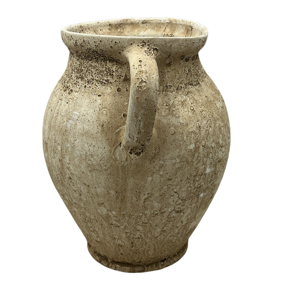 Hungarian Terracotta Vessel With Antiqued Finish - Berbere Imports