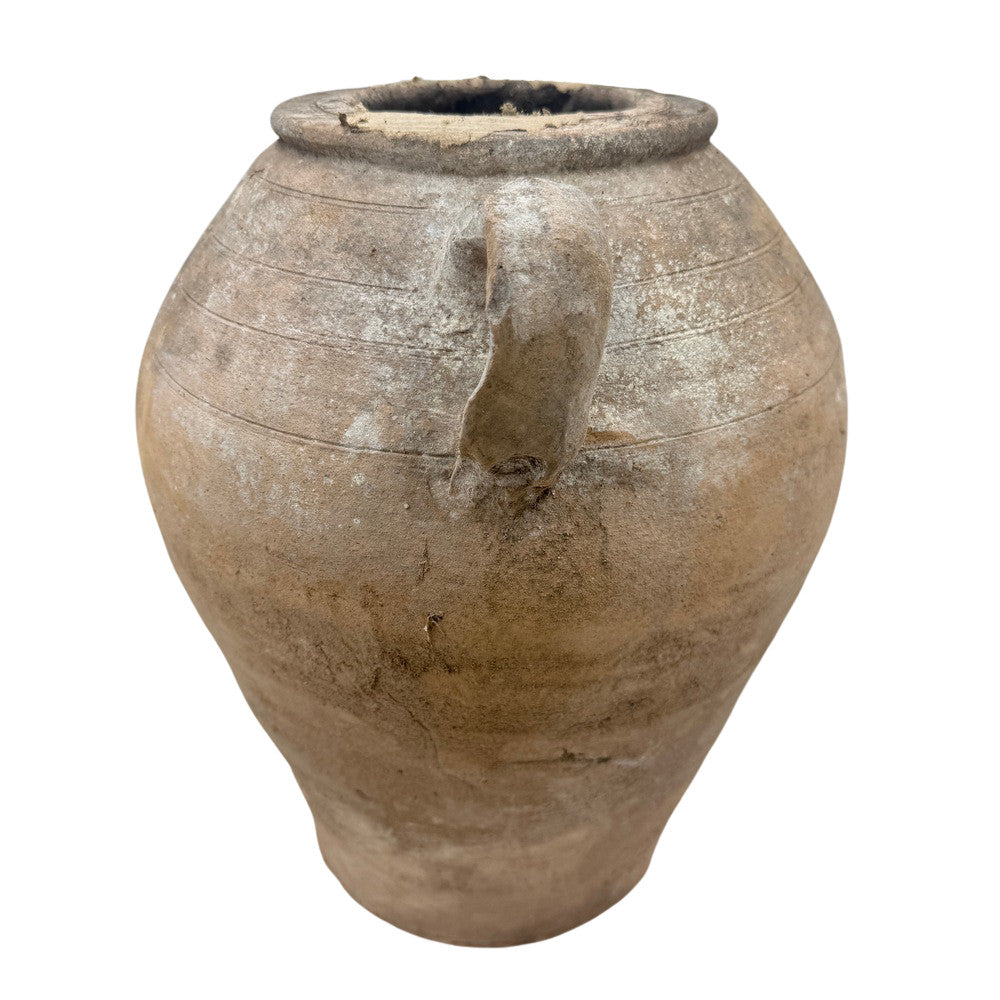 Antique Moroccan Terracotta Coastal Olive Jar - Berbere Imports