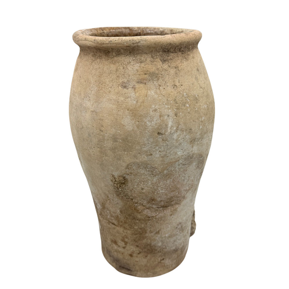 Antique Moroccan Terracotta Coastal Olive Jar - Berbere Imports