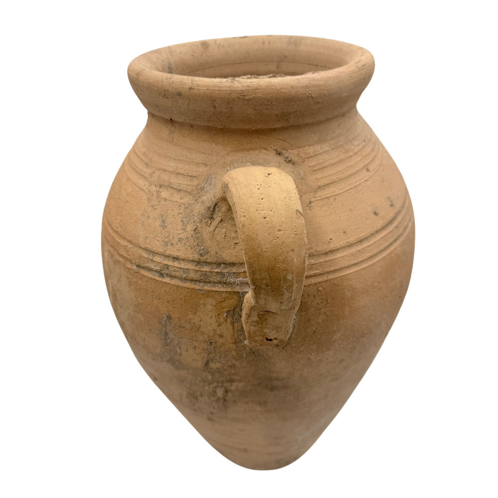 Antique Moroccan Terracotta Coastal Olive Jar - Berbere Imports