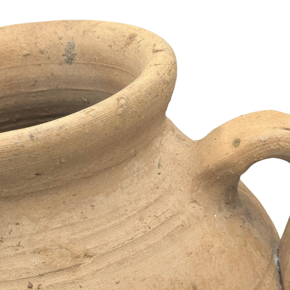 Antique Moroccan Terracotta Coastal Olive Jar - Berbere Imports