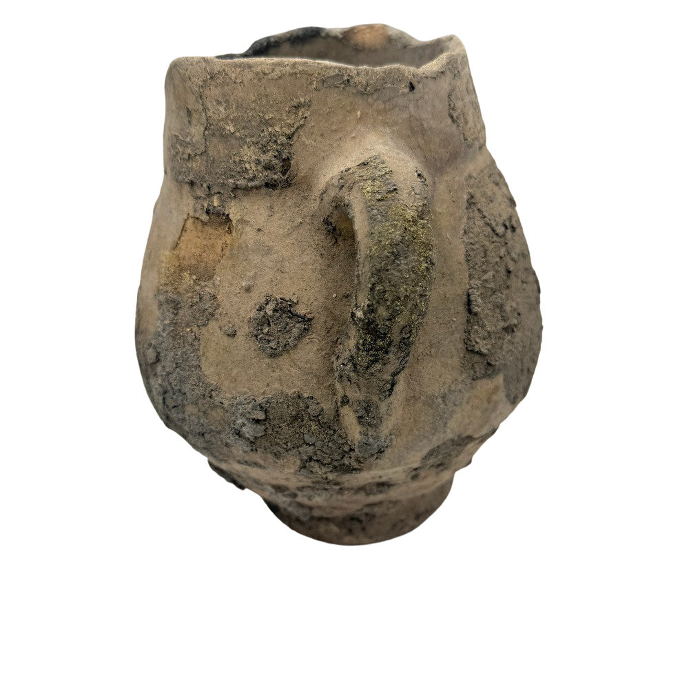 Antique Moroccan Terracotta Vessel - Small - Berbere Imports