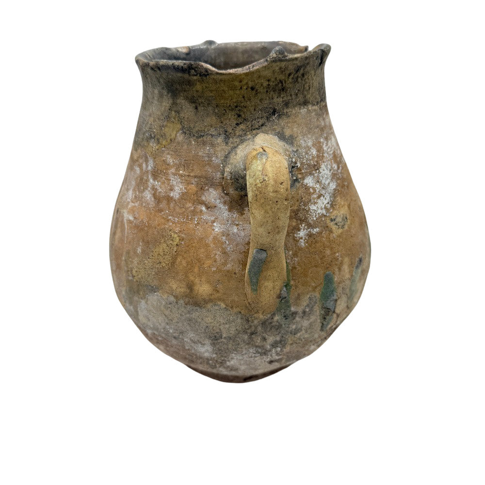 Antique Moroccan Terracotta Vessel - Small - Berbere Imports