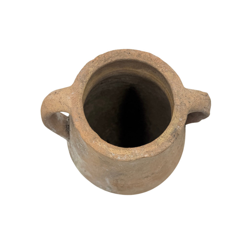 Antique Moroccan Terracotta Vessel - Small - Berbere Imports