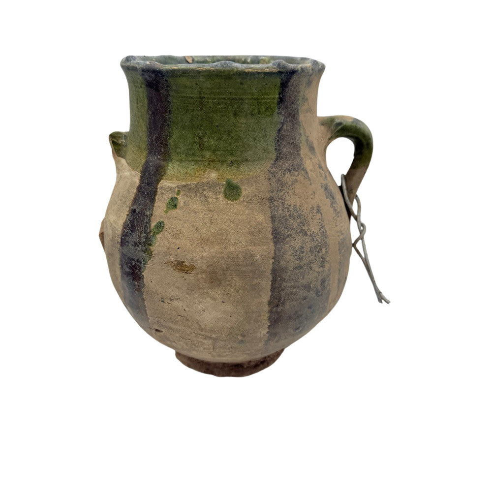 Antique Moroccan Terracotta Vessel - Small - Berbere Imports