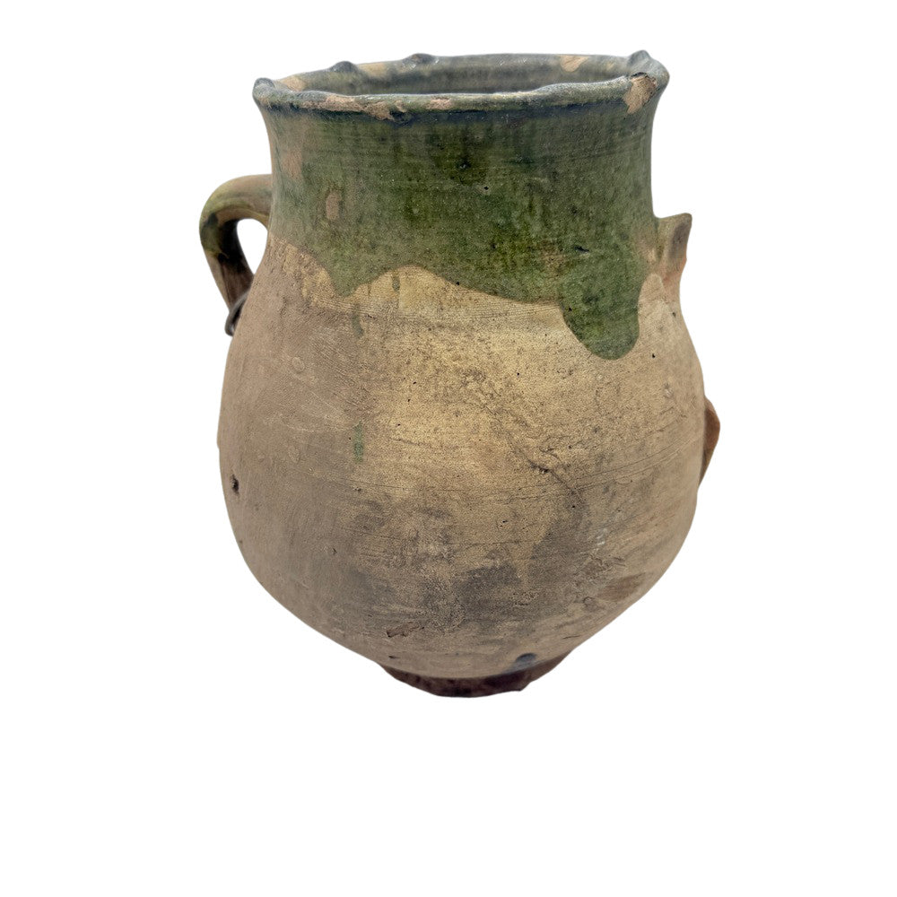 Antique Moroccan Terracotta Vessel - Small - Berbere Imports