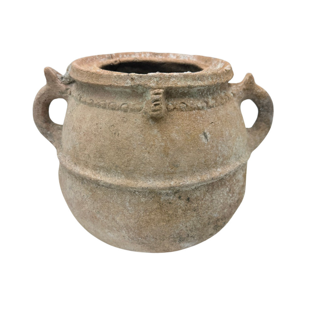 Antique Moroccan Terracotta Vessel - Small - Berbere Imports