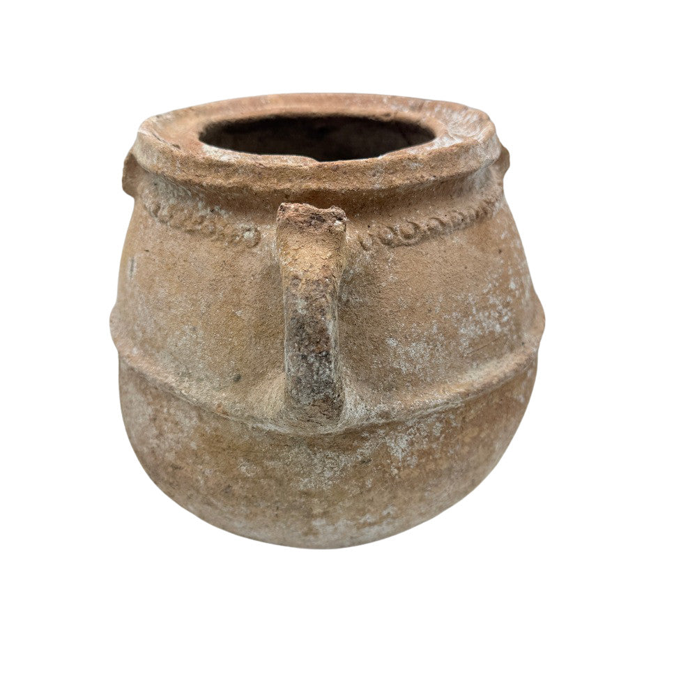 Antique Moroccan Terracotta Vessel - Small - Berbere Imports